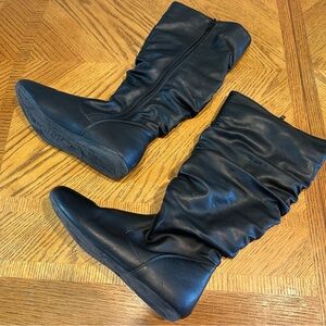 Hot Cakes Black Over the Knee Boots